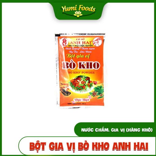 bột gia vị, bò kho, anh hai, yumifoods