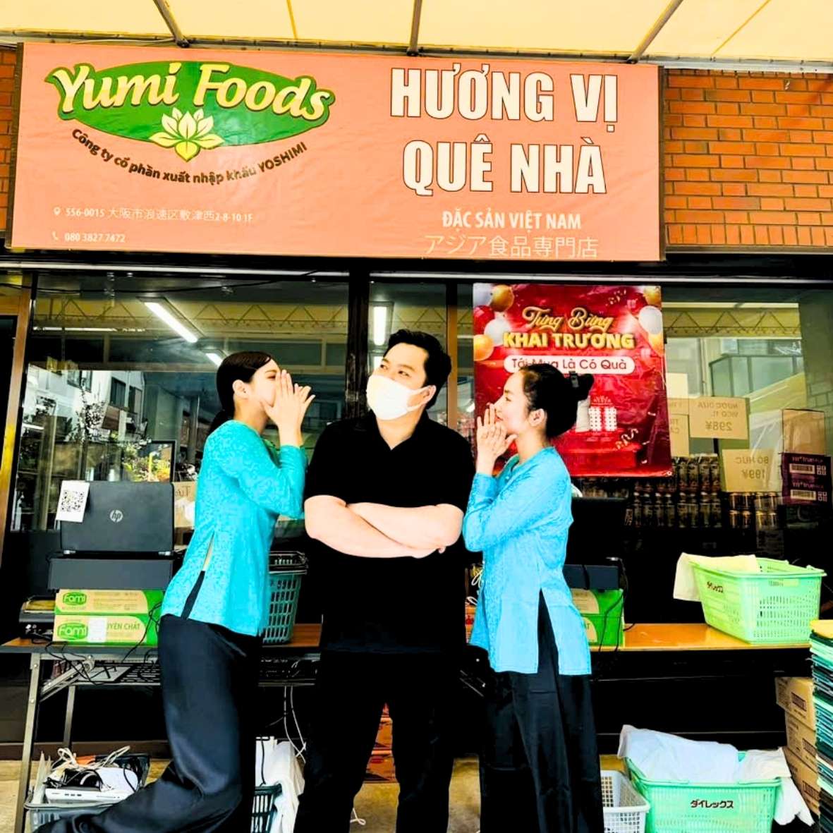 YUMIFOODS, siêu thị việt tại nhật, thực phẩm việt tại osaka, cửa hàng đồ việt, chơ việt, hương vị quê nhà