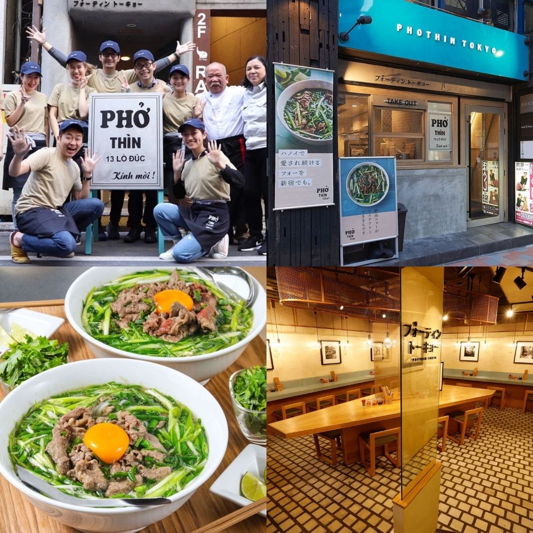 YUMIFOODS, quán ăn việt ở osaka, quán ăn việt ở nhật, phở thìn