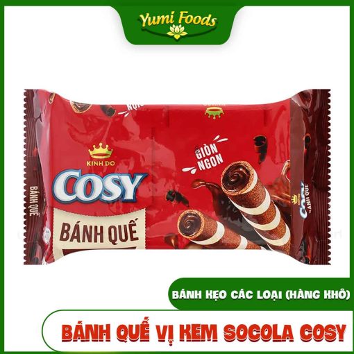 Bánh Quế ,Vị Kem Socola , Cosy , 117.6g , yumifoods