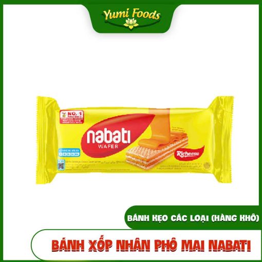 Bánh Xốp Nhân Phô Mai, Nabati, 110g, yumifoods