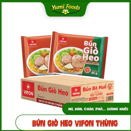 Bún Giò Heo, Vifon, Thùng, yumifoods