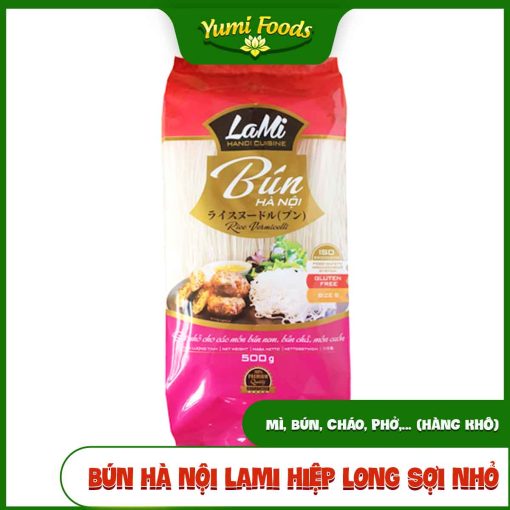 Bún Hà Nội, Lami, Hiệp Long, Sợi Nhỏ, 500g, yumifoods