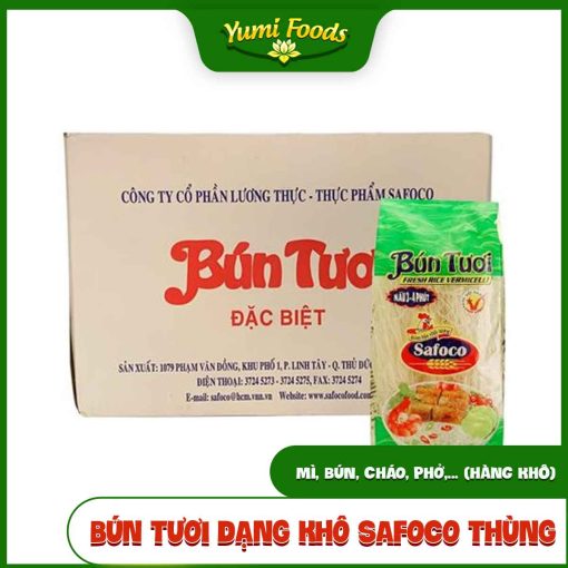 Bún Tươi, Dạng Khô , Safoco, Thùng, yumifoods