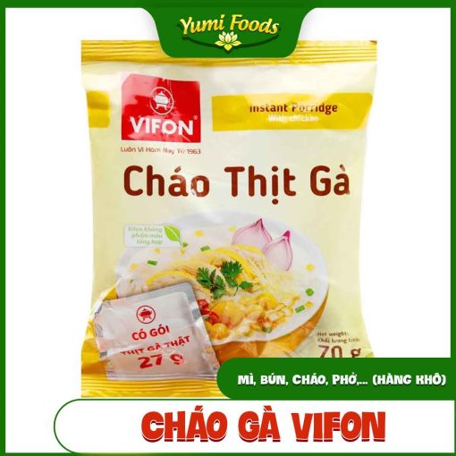 Cháo Thịt Gà, Vifon, 70g, yumifoods