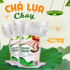 GIÒ CHẢ YUMIFOODS - chả lụa chay1
