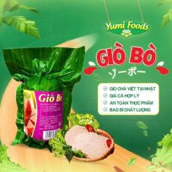 GIÒ CHẢ YUMIFOODS - giò bò