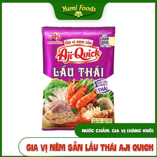 Gia Vị Nêm Sẵn, Lẩu Thái, Aji Quick, 50g, yumifoods