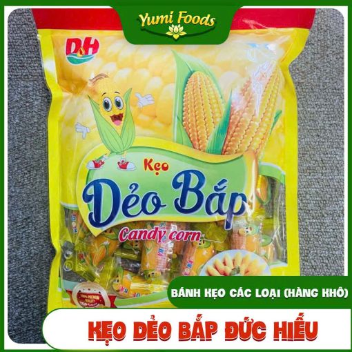 Kẹo Bắp Dẻo, Đức Hiếu , 500g, yumifoods