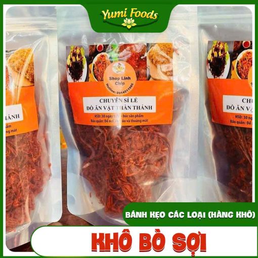 Khô Bò Sợi, 200g, yumifoods