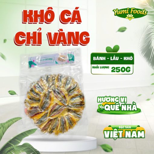 Khô Cá Chỉ Vàng, Yumifoods, 250g