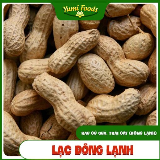 lạc đông lạnh, đậu phộng, yumifoods