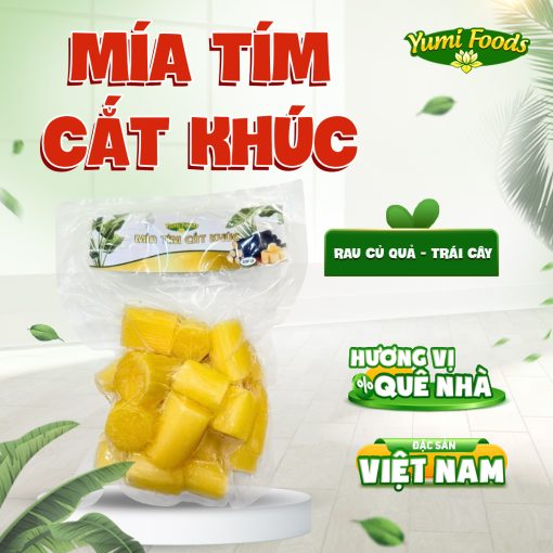 Mía Tím, Cắt Khúc ,Yumifoods, 250g