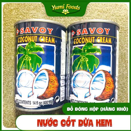 Nước Cốt Dừa Kem, 400ml, yumifoods