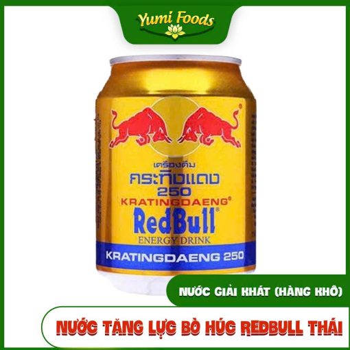 Nước Tăng Lực, Bò Húc, Redbull, Thá,i 250ml, yumifoods