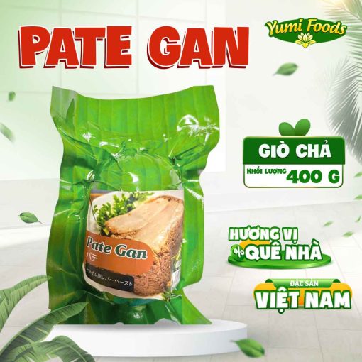 Paste Gan, Yumifoods , 400g, Giò chả Việt, Nhật