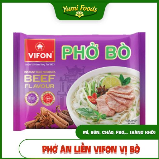 Phở Ăn Liền, Vifon, Vị Bò, yumifoods