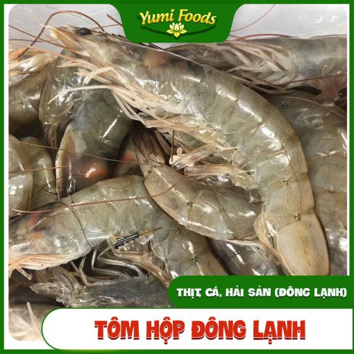 Tôm Hộp Đông Lạnh, Yumifoods, 1kg