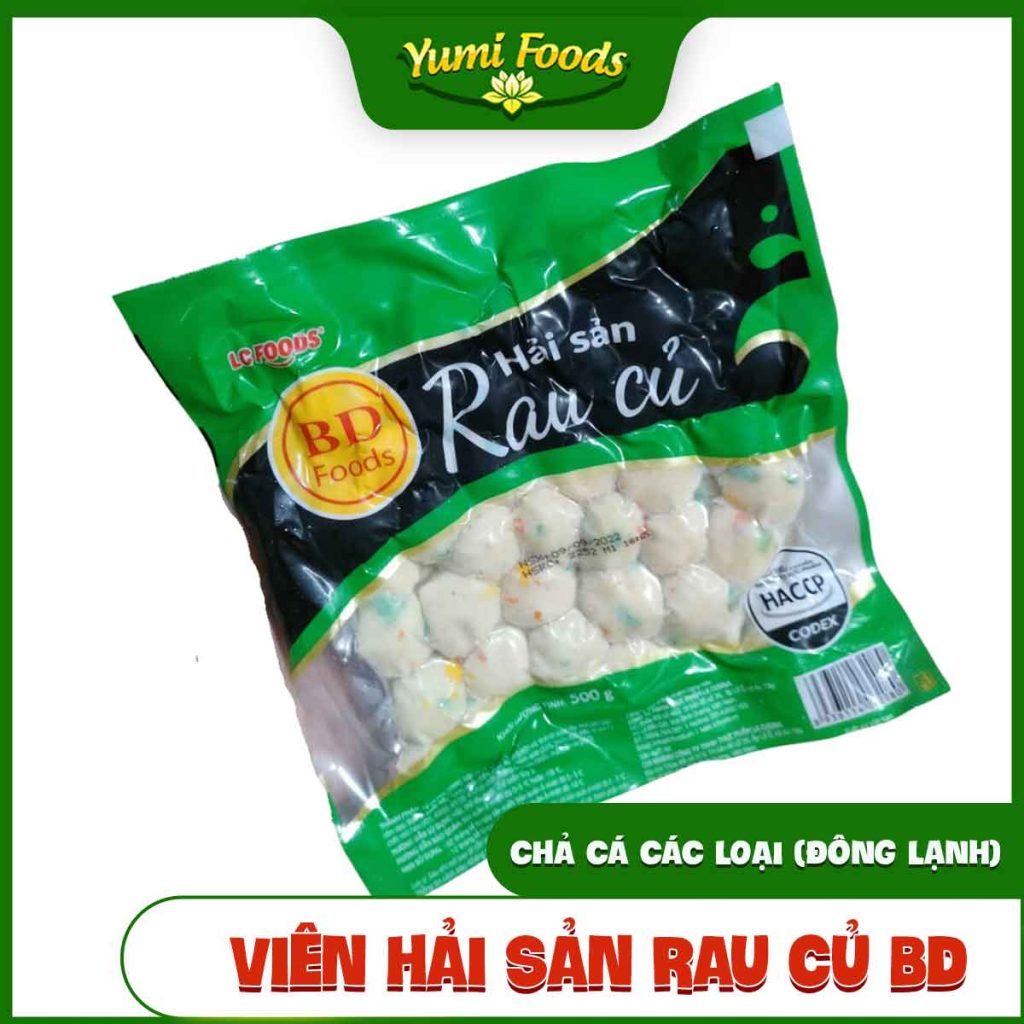 Viên Hải Sản Rau Củ BD 500g - Hương vị quê nhà