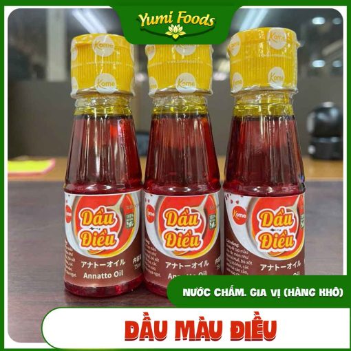 Dầu Màu Điều, Kome, 75ml, yumifoods
