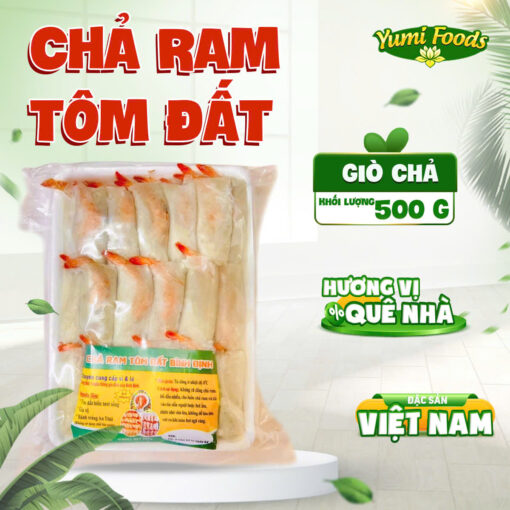 tôm đất, chả tôm, yumifoods