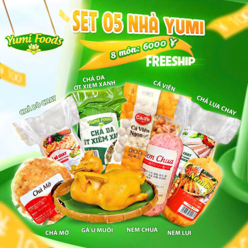 COMBO 5 nhà Yumifoods