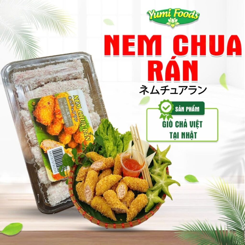 Nem chua rán làm sẵn, đặc sản Yumifoods - Tiện lợi cho người Việt ...