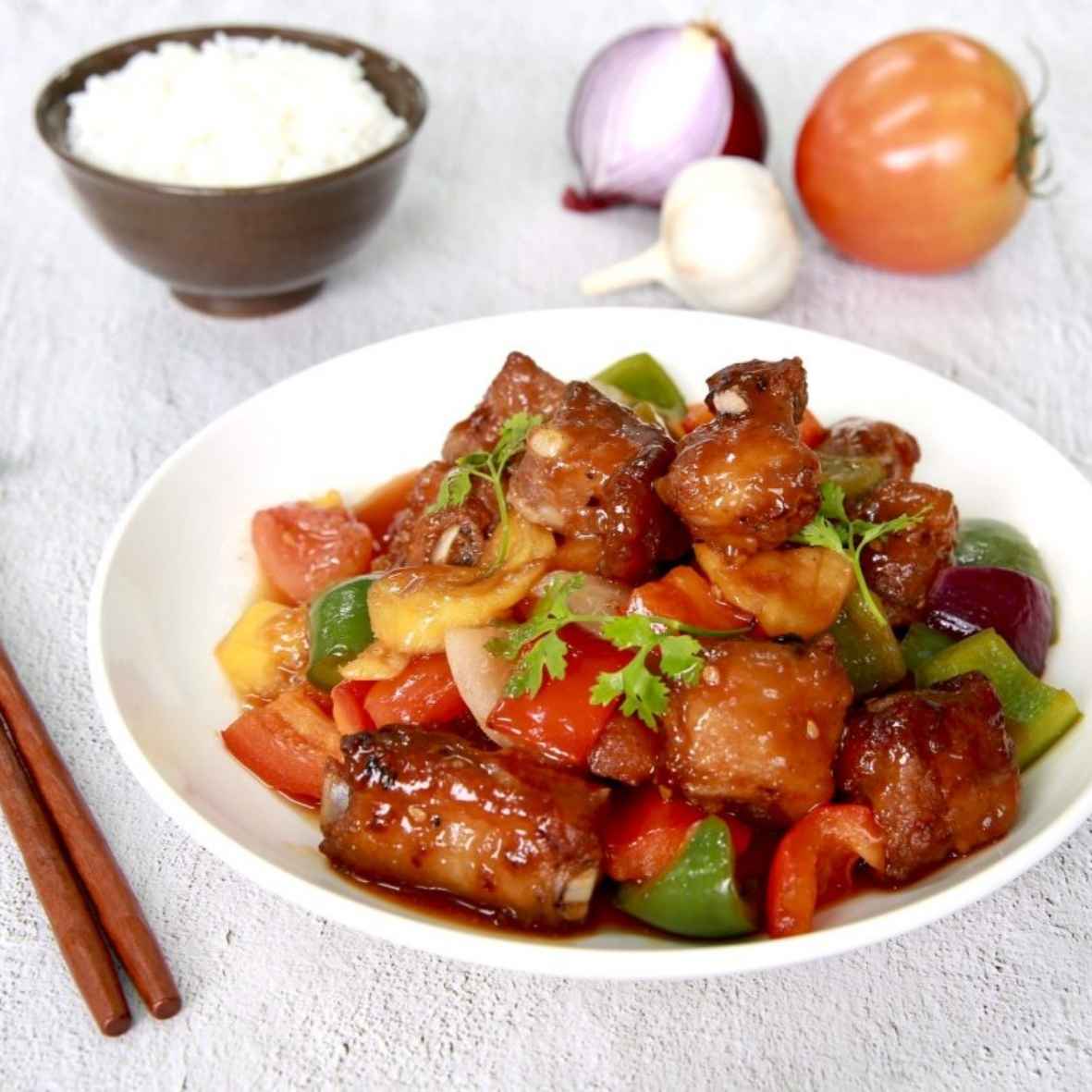 Cách Làm Sườn Xào Chua Ngọt Đậm Đà, Thơm Ngon Hấp Dẫn (2)