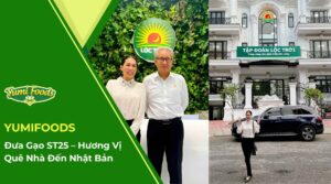 YumiFoods Đưa Gạo ST25 – Hương Vị Quê Nhà Đến Nhật Bản