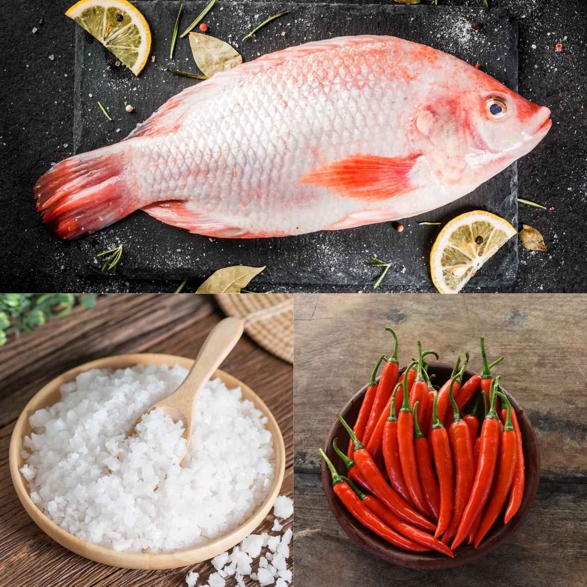 Bí Quyết Nướng Cá Diêu Hồng Muối Ớt Giòn Da, Thơm Lừng