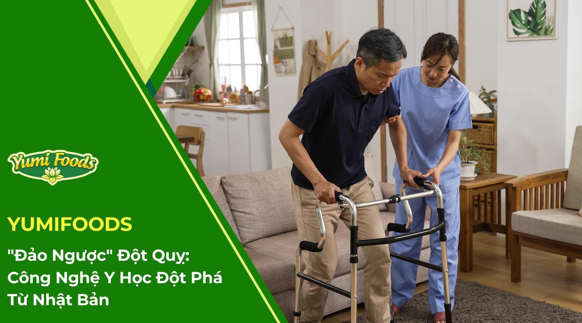 Đảo Ngược Đột Quỵ Công Nghệ Y Học Đột Phá Từ nhật bản