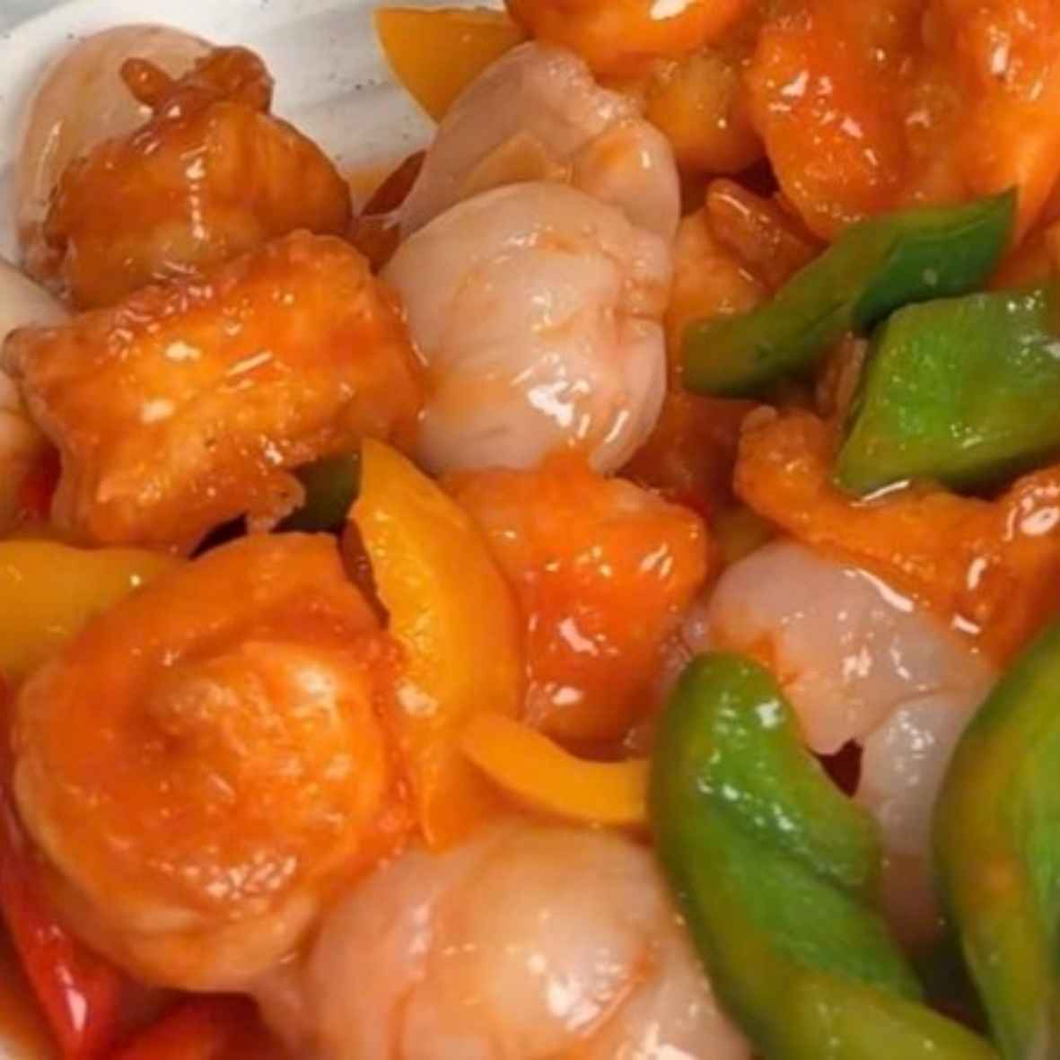 Món Ngon Từ Vải_ Vải Sốt Chua Ngọt Ớt Chuông Hấp Dẫn Cả Nhà