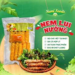 GIÒ CHẢ YUMIFOODS - nem lụi nướng