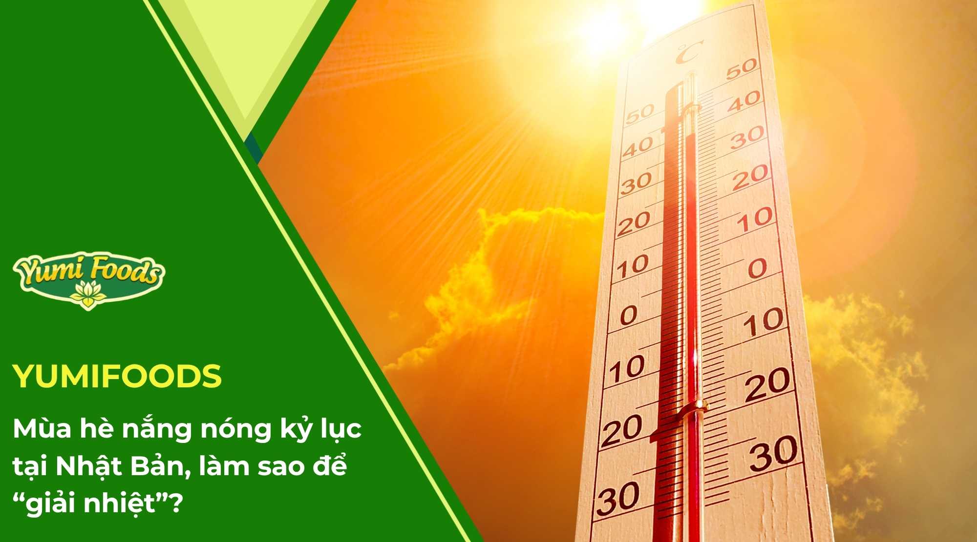Mùa hè nắng nóng kỷ lục tại Nhật Bản, làm sao để “giải nhiệt”